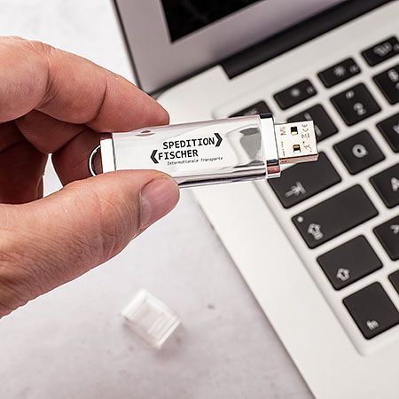 USB-Stick Elegant Clear