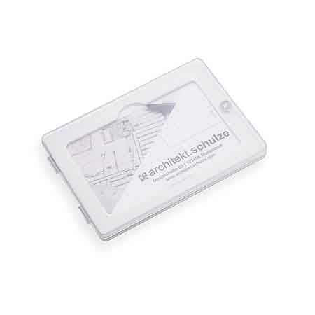 Plastikbox für USB-Karten-Weiß