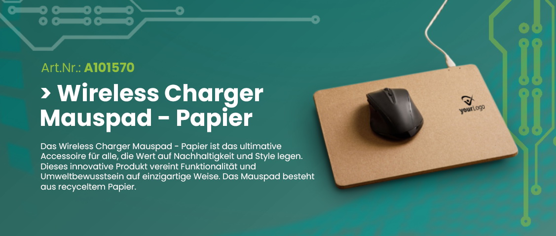 Wireless Charger Mauspad